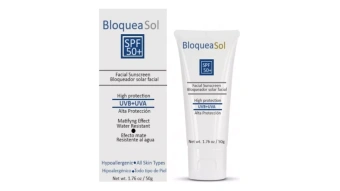 Bloquea Sol Bloqueador Solar Facial Efecto Mate 50gr