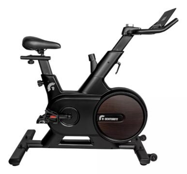 Bicicleta Spinning Magnetica Estatica Disco De Resistencia Color Negro
