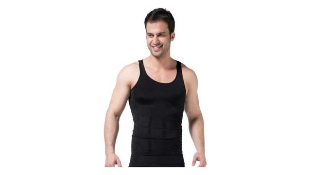 Camiseta Faja Playera Reductora Moldeadora Hombre 2 Piezas