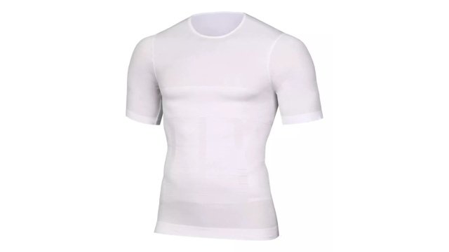 Camiseta Faja Reductora Moldeadora Playera Hombre Con Mangas