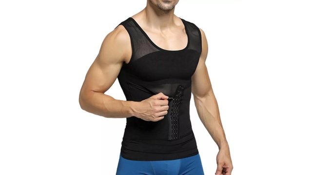 Chaleco Faja Corset Ajustable Para Caballero