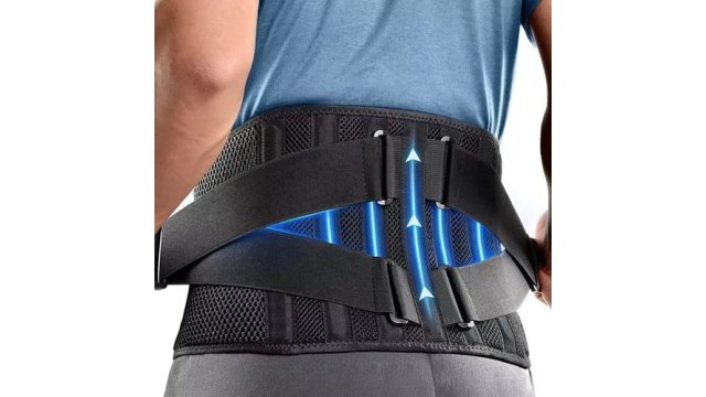 Cinturón De Soporte Faja Lumbar Lumbar Espalda Aliviar Dolor