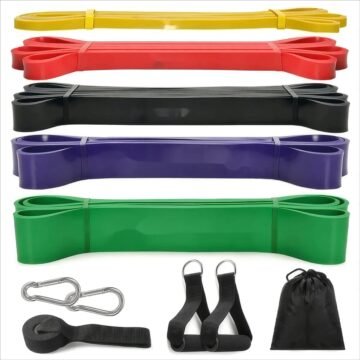 Set 5 Bandas De Resistencia Janus Pull Ups Elásticos
