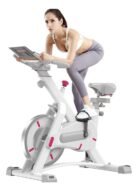 Tres Águila bicicleta fija asd-12 spinning color blanco