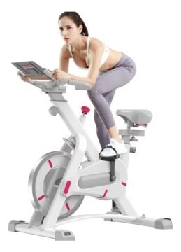 Tres Águila bicicleta fija asd-12 spinning color blanco