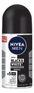 Antitranspirante En Roll On Nivea Men Black & White Invisible Original 5 en 1 50ml
